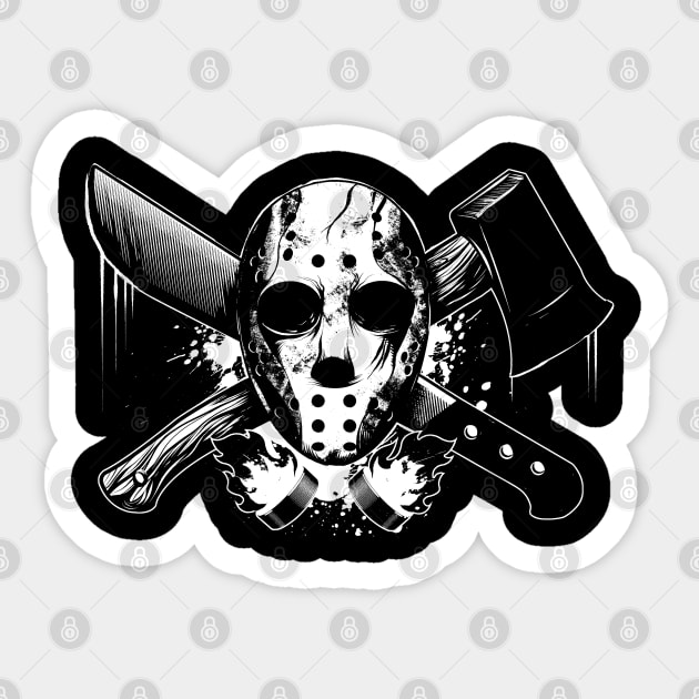 Ice Hockey Sticker by Black Tee Inc